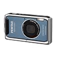 Pentax Optio W60 Waterproof 10MP Digital Camera with 5x Wide Angle Optical Zoom (Ocean Blue)