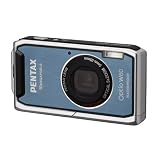 Pentax Optio W60 Waterproof 10MP Digital Camera with 5x Wide Angle Optical Zoom (Ocean Blue)