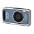 Pentax Optio W60 Waterproof 10MP Digital Camera with 5x Wide Angle Optical Zoom (Ocean Blue)