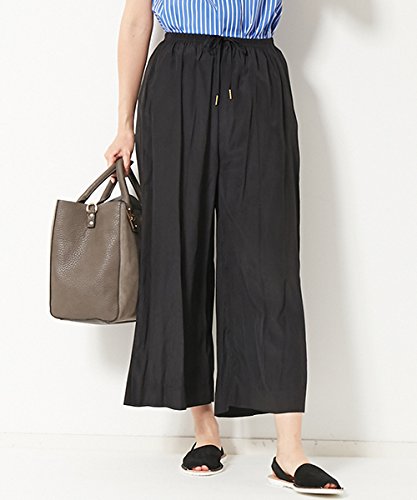 (アメリカンラグシー) AMERICAN RAG CIE サテン クロップド ワイドパンツ 211-CCE-1026506002