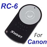 NEEWER® IR Wireless Remote Control RC-6 shutter release for Canon EOS T1i/500D / T2i/550D / 5D Mark II / 7D / 60D / T3i / 600D / XSi / 450D/ XSi / 450D / XT / 350D / 300D ...