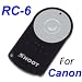 NEEWER® IR Wireless Remote Control RC-6 shutter release for Canon EOS T1i/500D / T2i/550D / 5D Mark II / 7D / 60D / T3i / 600D / XSi / 450D/ XSi / 450D / XT / 350D / 300D …