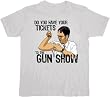 The Office Do You Have Your Tickets the Gun Show Gray T-Shirt