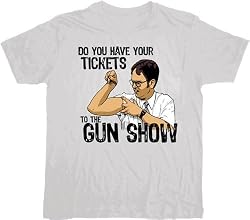 The Office Do You Have Your Tickets the Gun Show Gray T-Shirt