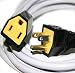 10m North American Usa Mains Extension Lead 3 Wire With Grou