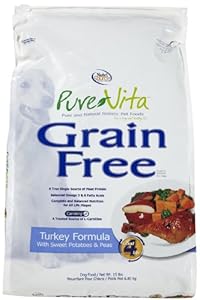 TUFFY'S PET FOOD 131642 Tuffy Pure Vita Grain Free Turkey and Sweet Potato Food for Dogs, 15-Pound TUFFY'S PET FOOD 131642 Tuffy Pure Vita Grain Free Turkey and Sweet Potato Food for Dogs, 15-Pound
