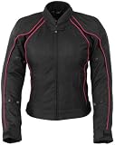 Fieldsheer Roma 2.0 Womens Motorcycle Jacket Black Medium M 6081-0505-75