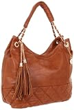 BIG BUDDHA Hailey Tote, Brown, One Size