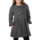 Amy Byer Girls 7-16 Double Breasted Hooded Coat