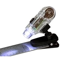 SE - Clip On Light - White LED, Clear Body - FL3404W