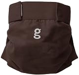 gDiapers Giddyup Brown Little gPant - Large
