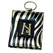 Monogram Letter N Keychain with Mirror