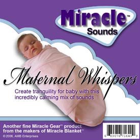 Miracle Blanket - Maternal Whispers Sleep CD