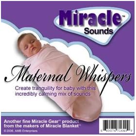 Miracle Blanket - Maternal Whispers Sleep CD