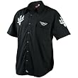 Fly Racing Pit Men's Polo Casual Shirt - Black