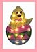 Glittering Easter Chick and egg decoration