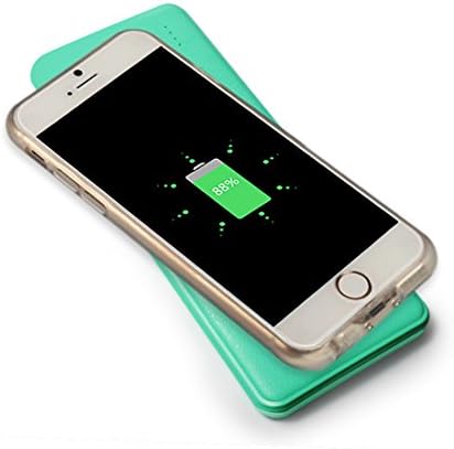 3000 mAh Ultra Slim USB Phone Charger Compact External Wireless Power Bank for Samsung S6/S6 Edge(Green)