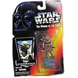 Star Wars Power of the Force Yoda Red Card Action Figure