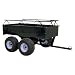 Tools & Hardware : Agri-Fab 1000-Pound Heavy Duty Steel ATV Tow Tandem Axle Cart # 45-0350