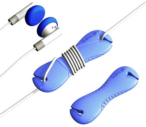 Sumajin Sport Twin Edition Blue/Blue スマートラップレギュラーサイズ1個、スモールサイズ1個、ファンキーイヤーパッドセット SPWTW-BLBL