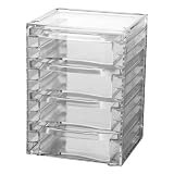 4-Drawer Acrylic Organizer (Clear) (7.25