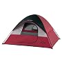 Wenzel Twin Peaks Sport Dome Tent, Red/Black