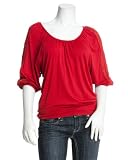 2b Crochet Sleeve Dolman Top ROYALTY TRED (XS) 41kSF9E56VL. SL160 2b Crochet Sleeve Dolman Top ROYALTY TRED (XS)