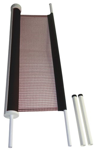 Kidkusion Retractable Driveway Guard, Black, 18'