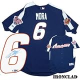 Melvin Mora Autographed/Hand Signed Baltimore Orioles 2005 All Star Game Baseball Jersey