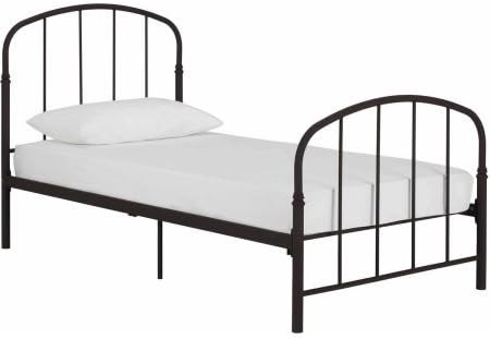 DHP Lafayette Metal Twin Bed, Bronze