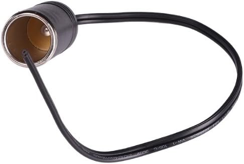 12V 10A 120W Female Car Cigar Cigarette Lighter Socket Plug Connector Cable