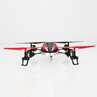 USA SHIP V949 Quadricopter AR Drone WL v949 - RED - 4Ch 2.4Ghz RTF WLtoys UFO FORCE - LED Lights - 2.4Ghz Ready to Fly - Ships from USA! by WLToys - Superior Value