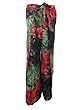 Palazzo Wrap Pant Tie Die Yoga Rayon Trouser