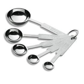 Lacor - 67001 - Ensemble de 5 Cuill�res � Doser 18 / 10
