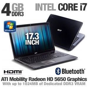 Acer Aspire AS7745G-6572 17.3-Inch Laptop (Black)