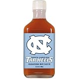 North Carolina Tar Heels 6.6 oz. Team Logo Habanero Hot Sauce