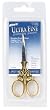 Allary Ultra Fine Gold Scroll Embroidery Scissors