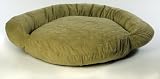 Carolina Pet Co.® Protector Pad Bolster Bed, CHOCOLATE
