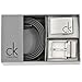Calvin Klein K72228 Guertel-Set schwarz/silber one size