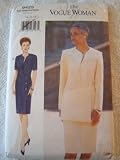 MISSES DRESS, TOP  SKIRT SIZE 14-16-18 THE VOGUE WOMAN - AVERAGE DIFFICULTY VOGUE SEWING PATTERN #9425