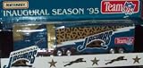 Jacksonville Jaguars NFL Diecast 1994 Tractor Trailer Inaugural Season Football Team Truck White Rose Collectible Car