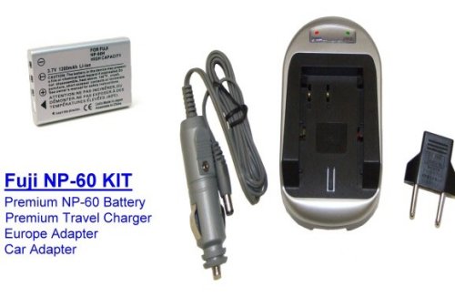Buy Bargaincell- 2-Piece Value Combo Pack Of Digital Camera & Camcorder Fuji NP-60, Casio NP-30... by Bargaincell now!
