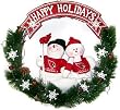 Arizona Cardinals 20" Team Snowman Wreath - Football Sports Merchandise
