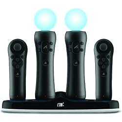 Cta Psm-Qcs Playstation - Move Quadruple Port Charging Station