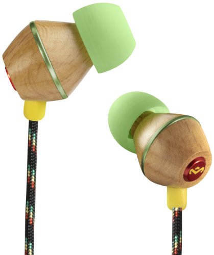 The House of Marley EM-JE013-RT People Get Ready - Jammin' In-Ear Headphone with 3-Button Mic - Roots