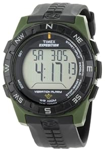 Timex Men T498529J Rugged Digital Vibration Alarm Watch