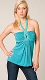 Sky Seafoam May Crochet Top