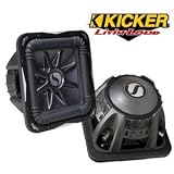 KICKER S12L74 Subwoofer carre 30cm double bobine 1500W