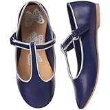 GYMBOREE(ジンボリー) Tストラップフラッツ ダーク アイリス シューズ 16cm【並行輸入】