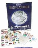 4HRS1 Explorer Worldwide Stamp Album Kit